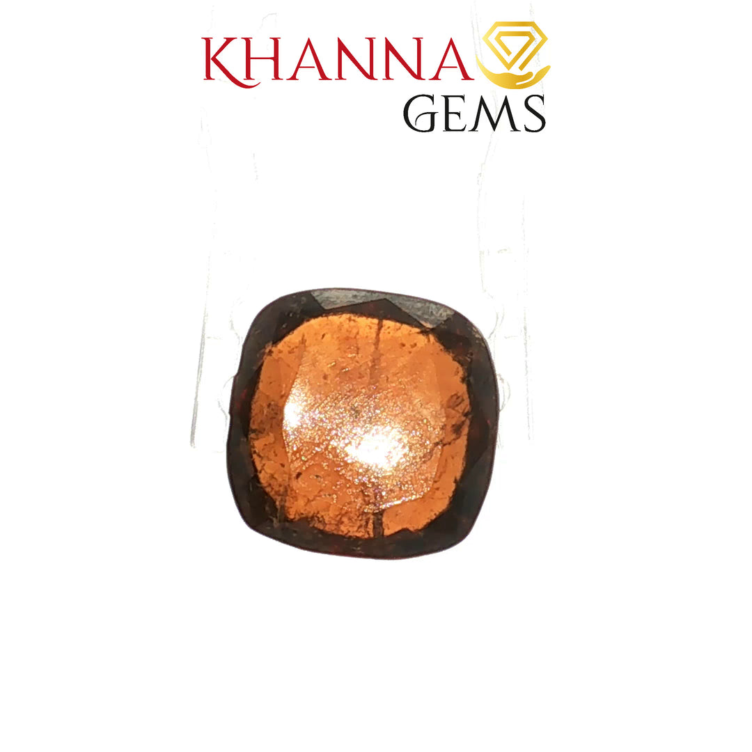 8.50/carat Natural Hessonite Stone with Govt. Lab Certificate-104074