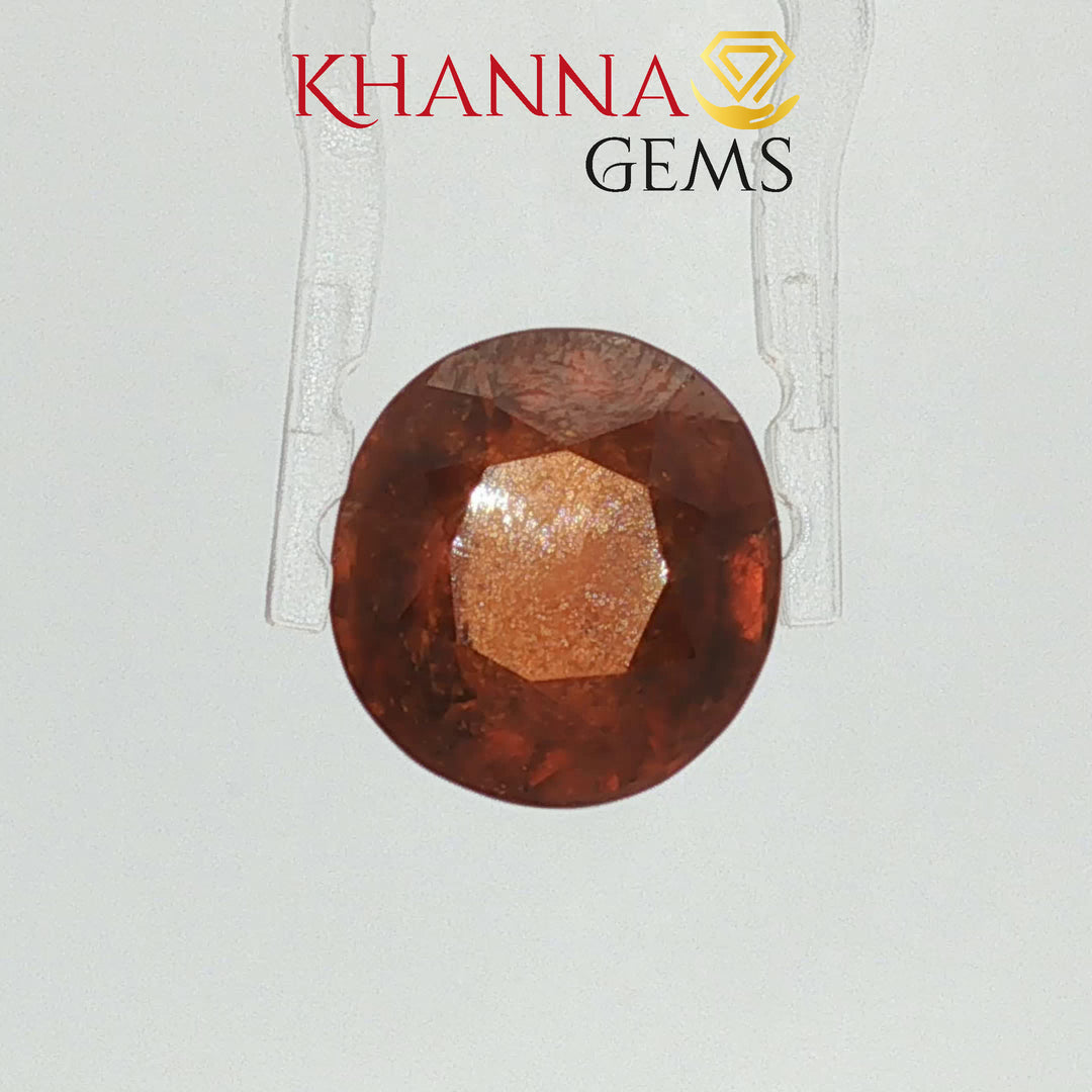 8.70 Ratti Natural Hessonite with Govt. Lab Certificate-105119