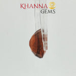Load image into Gallery viewer, 8.07/Carat Natural Hessonite Stone with Govt. Lab Certificate-107378