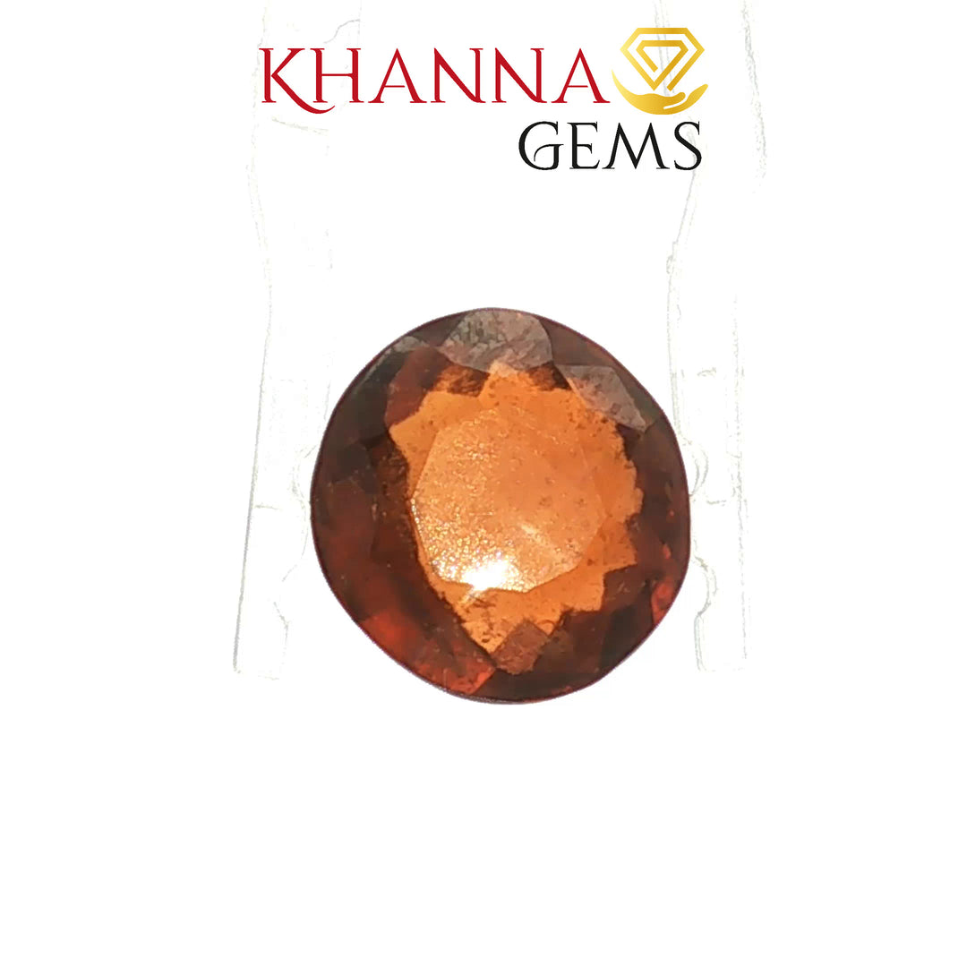 5.63/CT Natural Hessonite Stone with Govt. Lab Certificate-1073D1410