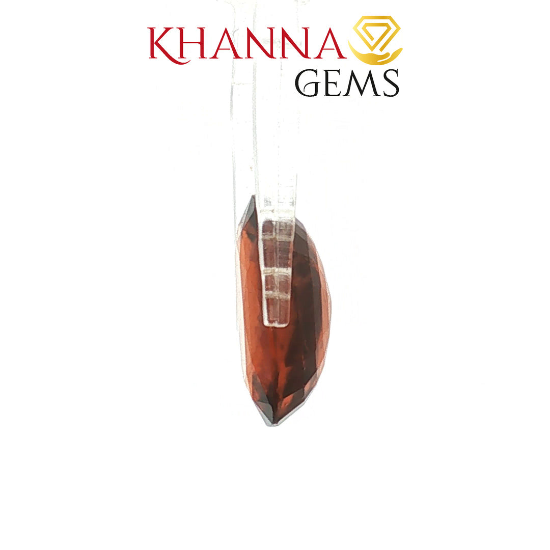 8.30/Carat Natural Hessonite Stone with Govt. Lab Certificate-114428