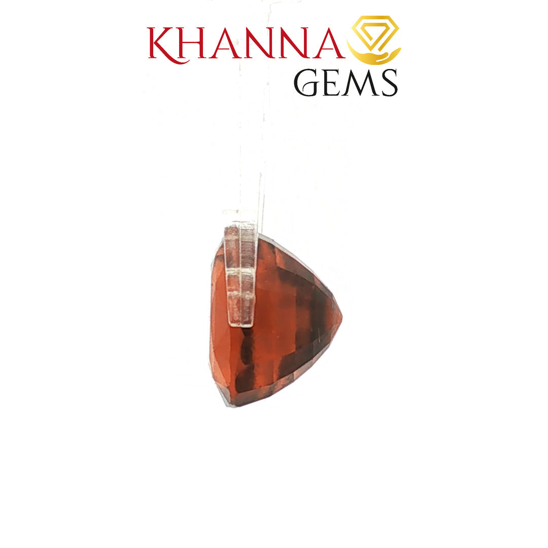 8.36/Carat Natural Hessonite Stone with Govt. Lab Certificate-(114440)