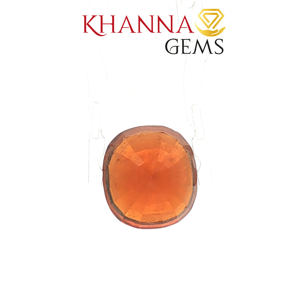 8.36/Carat Natural Hessonite Stone with Govt. Lab Certificate-(114440)