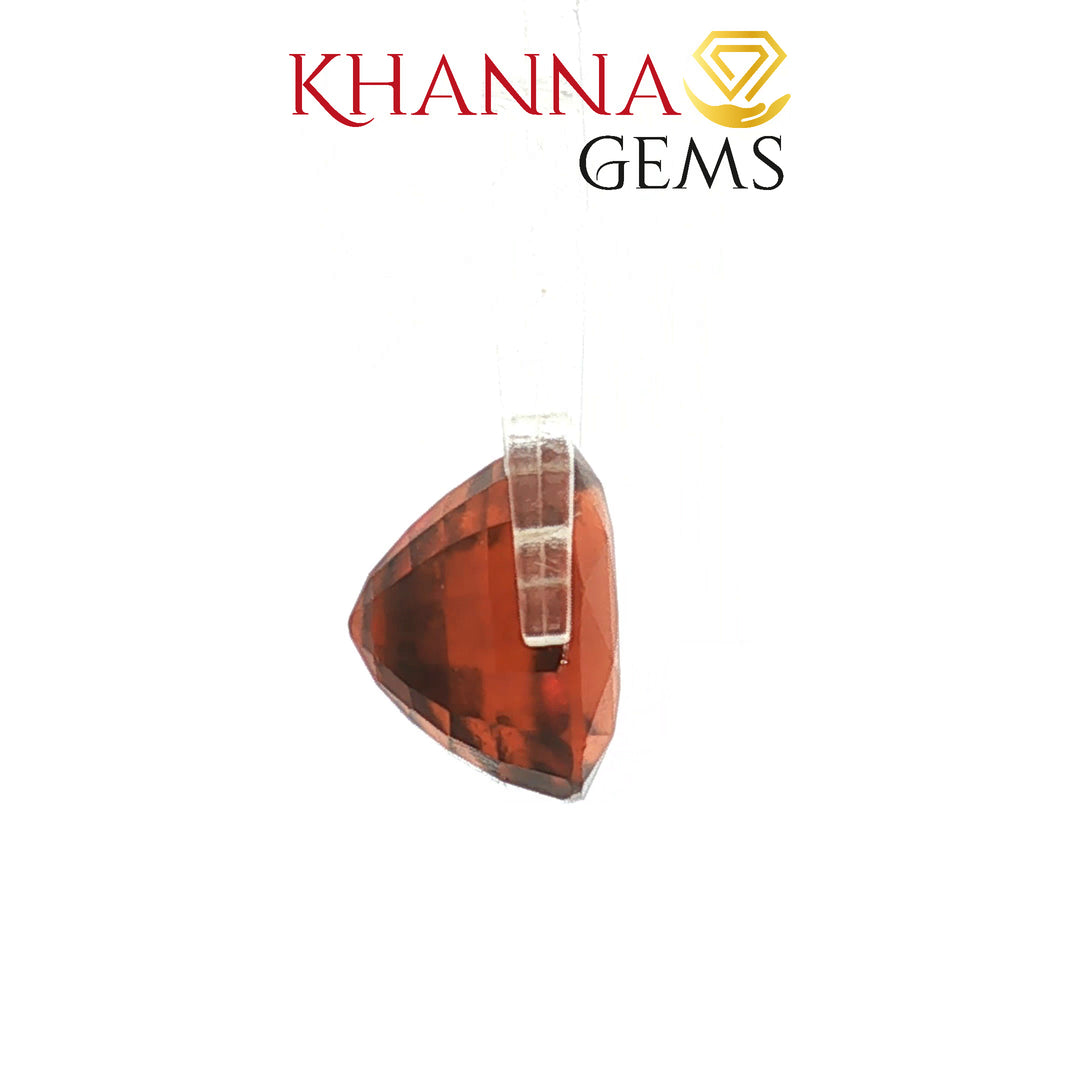 8.36/Carat Natural Hessonite Stone with Govt. Lab Certificate-(114440)