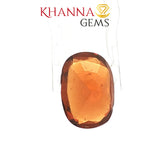 Load image into Gallery viewer, 7.42/Carat Natural Hessonite Stone with Govt. Lab Certificate-115111
