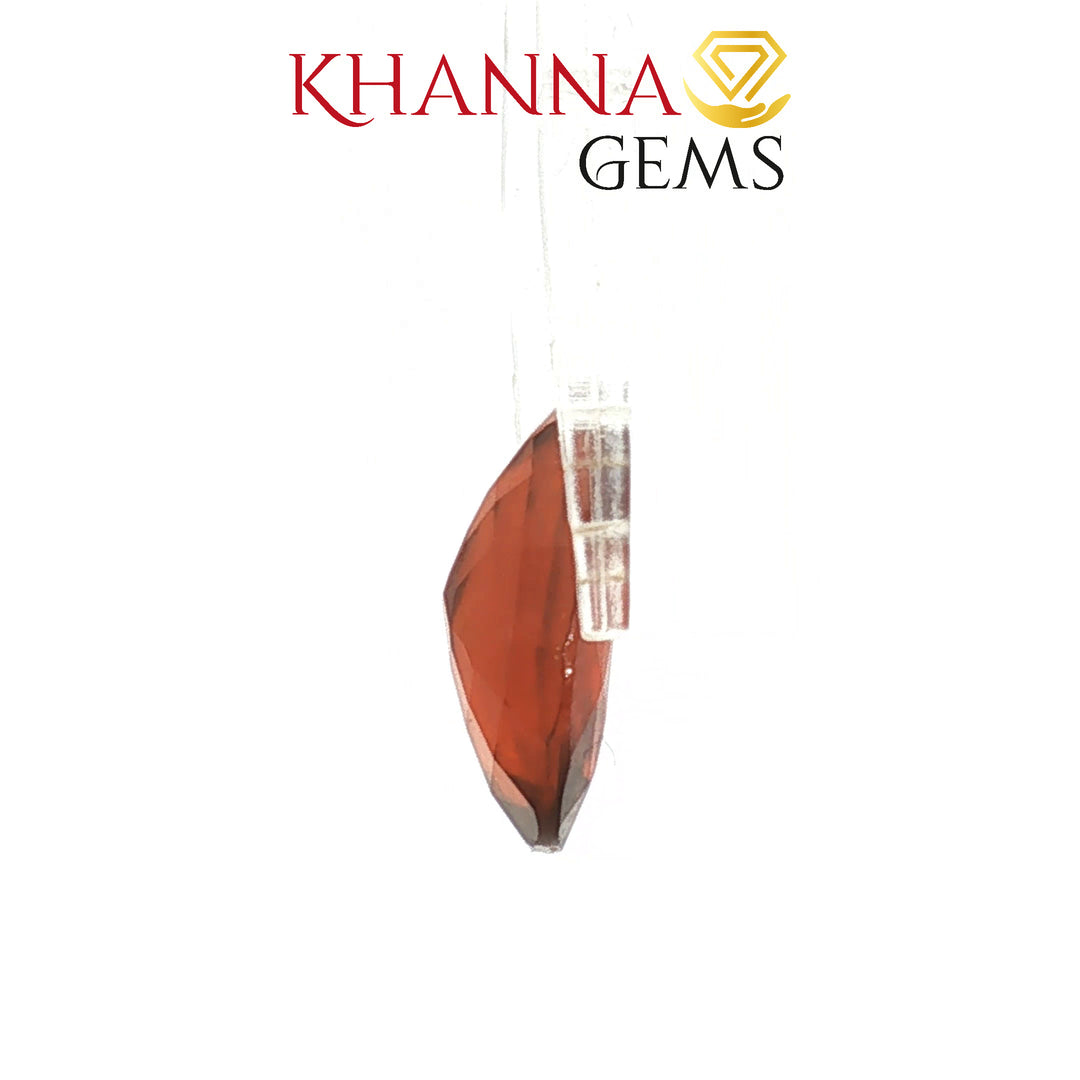 8.25/Carat Natural Hessonite Stone with Govt. Lab Certificate-115116