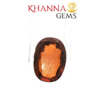 Load image into Gallery viewer, 8.44/CT Natural Hessonite Stone with Govt. Lab Certificate-2305D6629