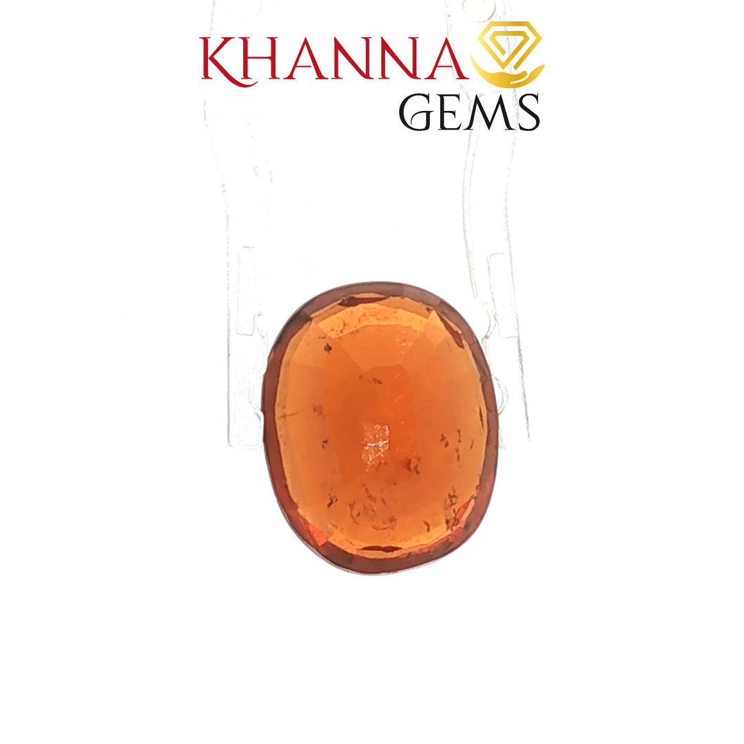 8.44/CT Natural Hessonite Stone with Govt. Lab Certificate-2305D6632