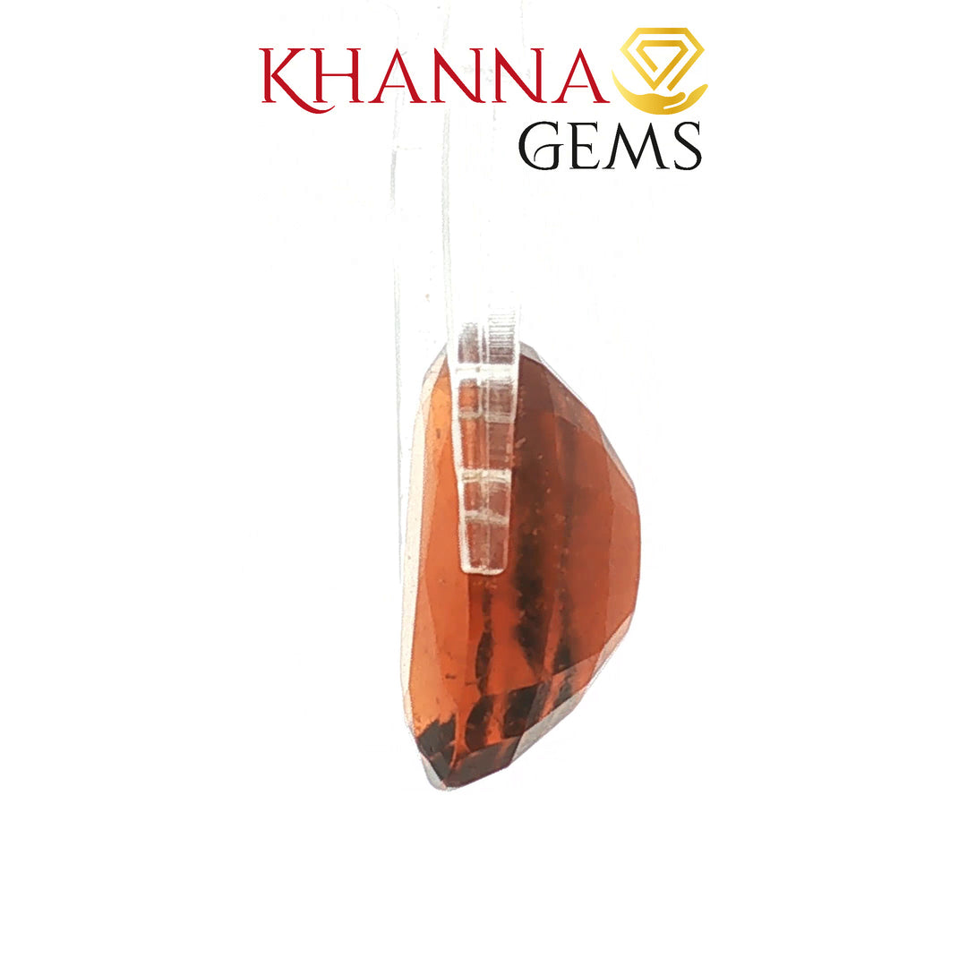 13.77/CT Natural Hessonite Stone with Govt. Lab Certificate-2538D7889