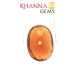 Load image into Gallery viewer, 13.77/CT Natural Hessonite Stone with Govt. Lab Certificate-2538D7889