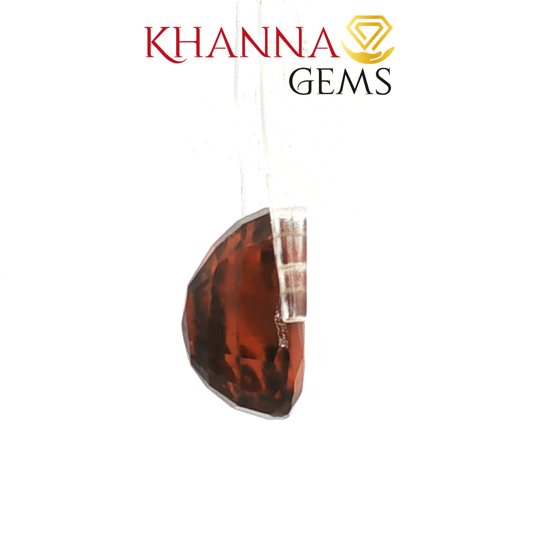 9.34/CT Natural Hessonite Stone with Govt. Lab Certificate-2538D7892