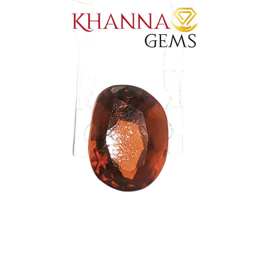 5.79/CT Natural Hessonite Stone with Govt. Lab Certificate-2538D7895