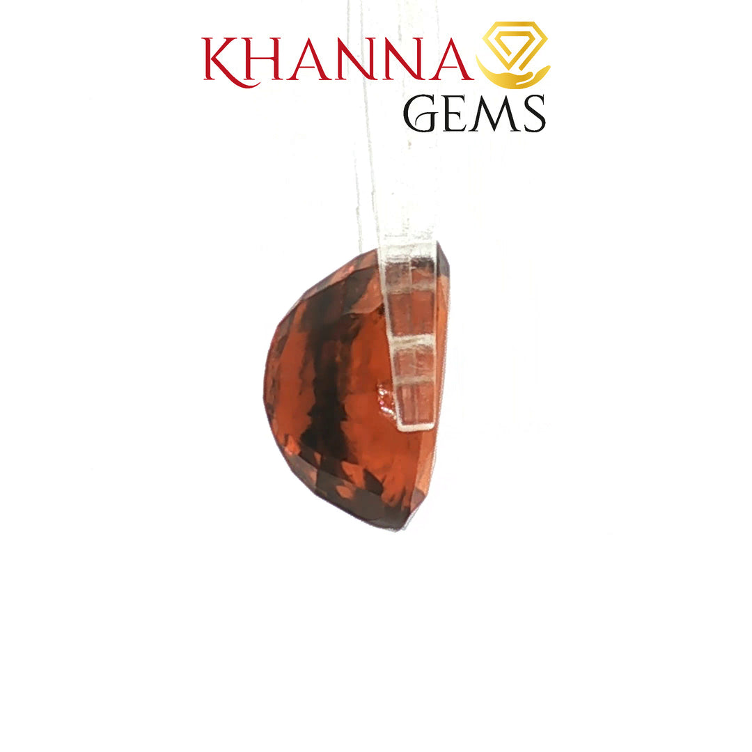 5.79/CT Natural Hessonite Stone with Govt. Lab Certificate-2538D7895