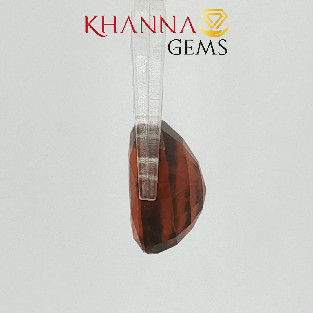 7.32/CT Natural Hessonite Stone with Govt. Lab Certificate-2538D7897
