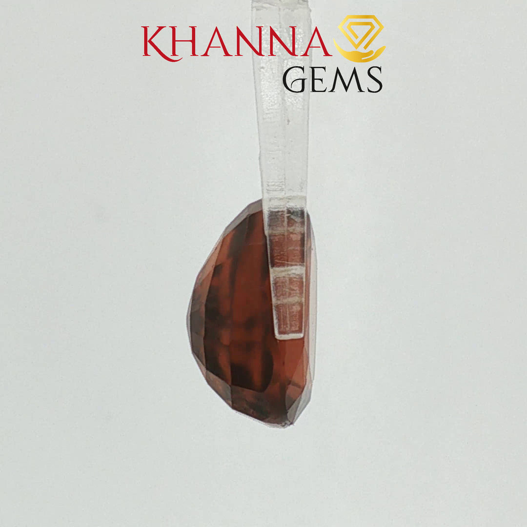 7.32/CT Natural Hessonite Stone with Govt. Lab Certificate-2538D7897