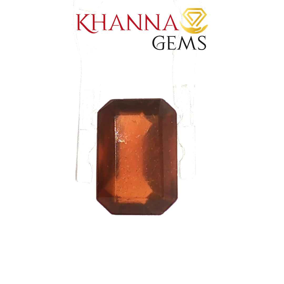 4.03/Carat Natural Hessonite Stone with Govt. Lab Certificate- 86126