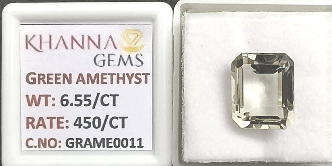 6.55 /CT Green Amethyst (450)