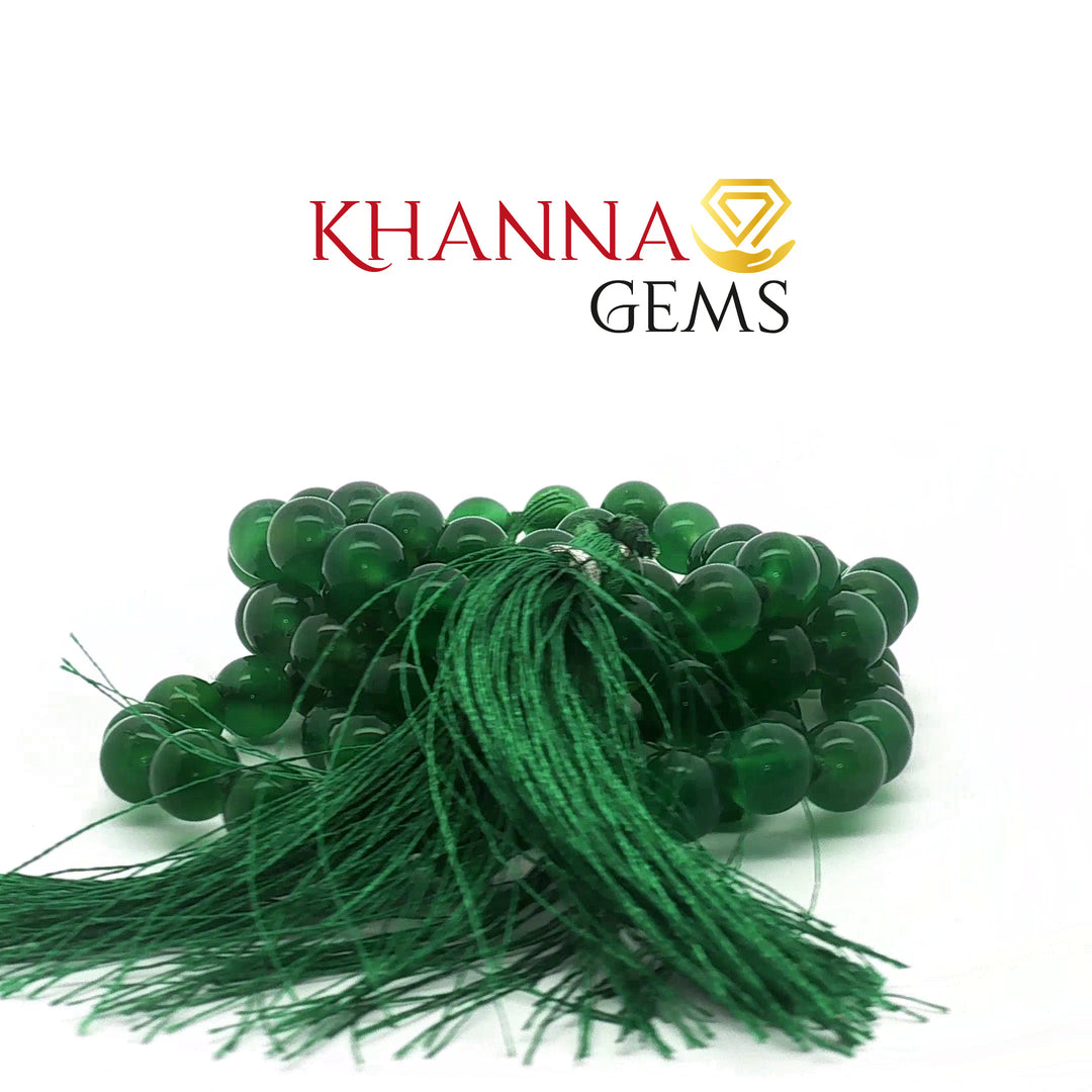 GREEN ONYX MALA - KG01