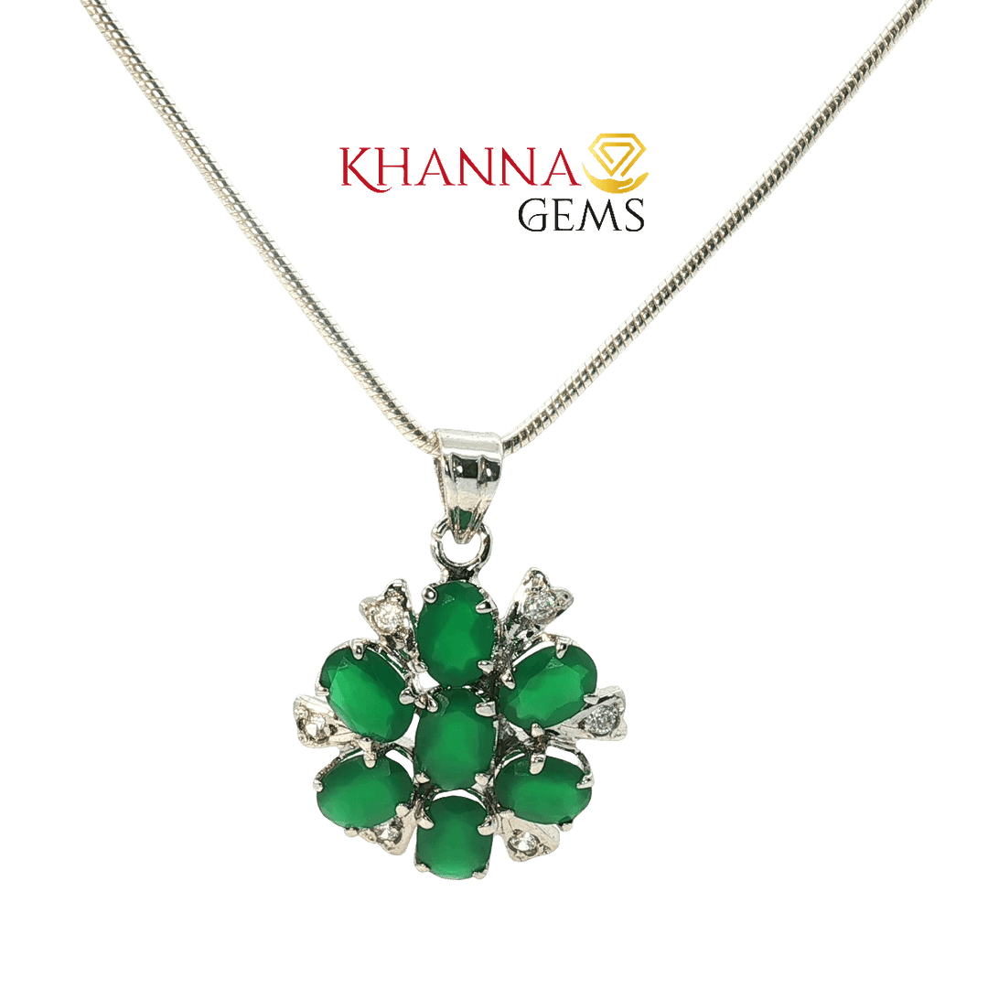 4.80/GM Green Onyx Pendent - N0009