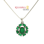 8.00/GM Green Onyx Pendent - N0055