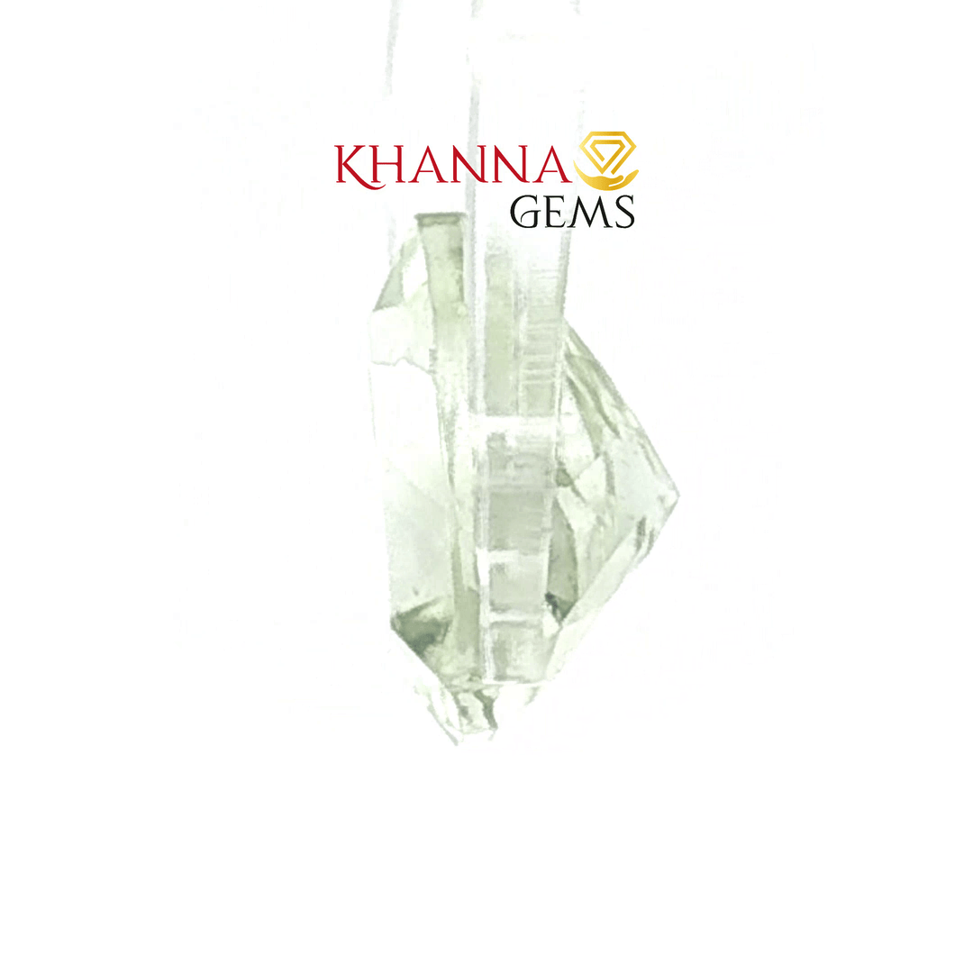 8.65/CT Natural Certified Green Amethyst Gemstone -GAMETRA038