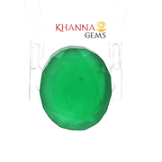 4.01/CT Natural Certified Green Onyx Gemstone -251350