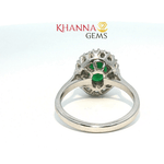 Load image into Gallery viewer, 4.30/GM  GREEN ONYX ZIRCON RING Earrings - G0610