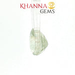 Load image into Gallery viewer, 5.96/CT Natural Green Sapphire stone with Govt. Lab Certificate-106385