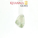 Load image into Gallery viewer, 5.96/CT Natural Green Sapphire stone with Govt. Lab Certificate-106385