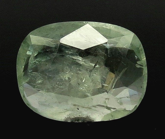 6.54/CT Natural Green Sapphire with Govt. Lab Certified Gemstone-3161D10541