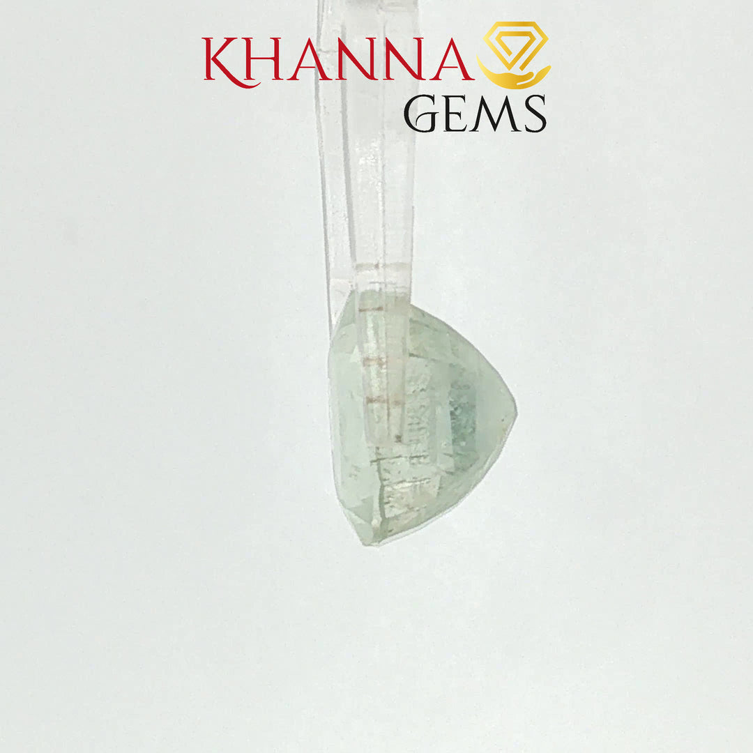5.50/CT Natural Green Sapphire Stone with Govt. Lab Certificate-98774