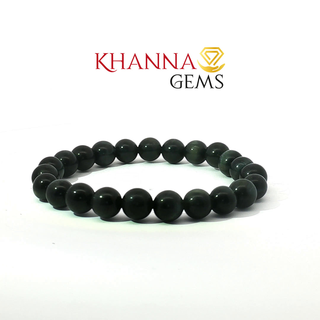 Natural Hawk Eye Bracelet