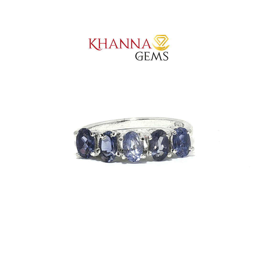 2.49/GM  IOLITE RING Earrings - G0629