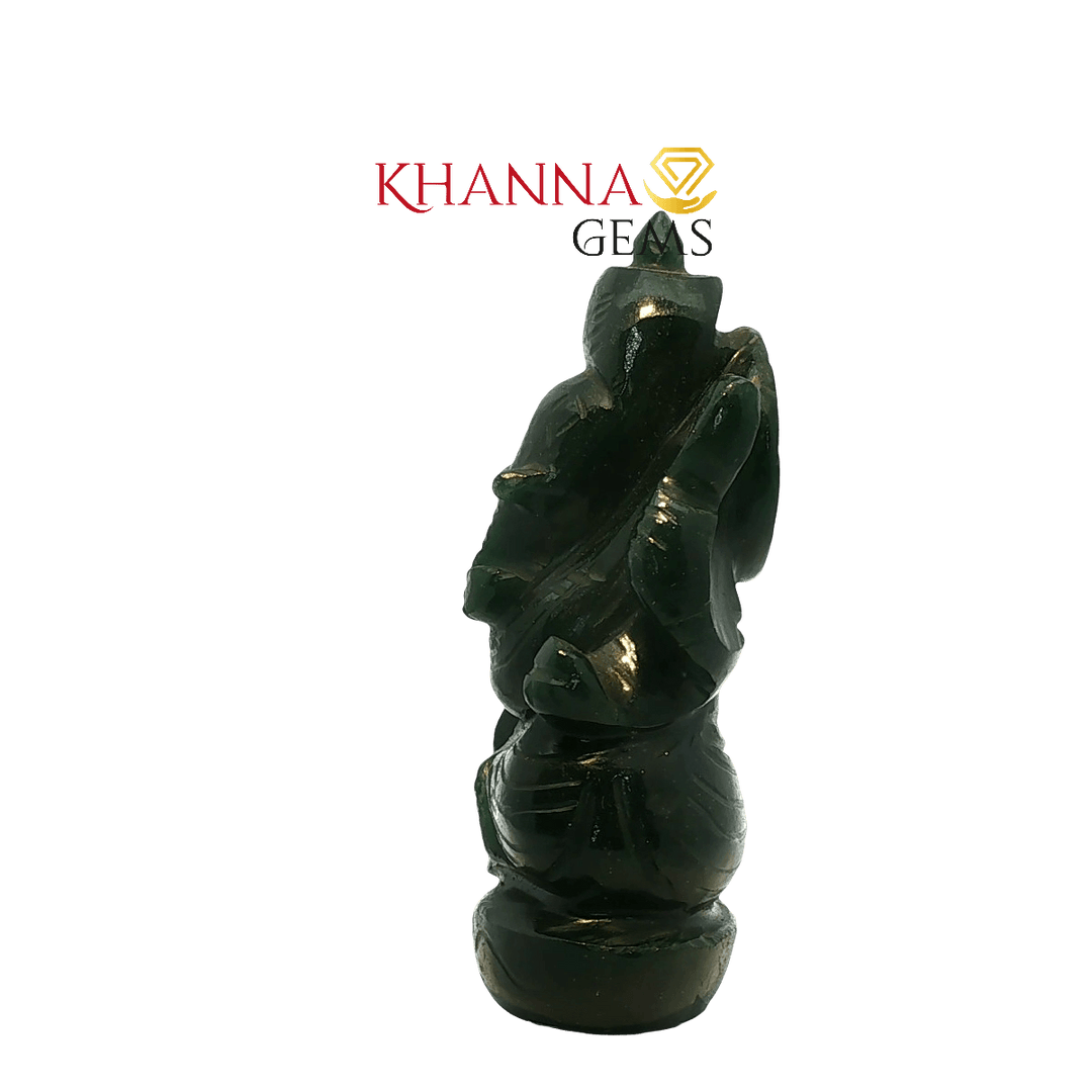 201.70/GM JADE STONE GANPATI - JADGAN002