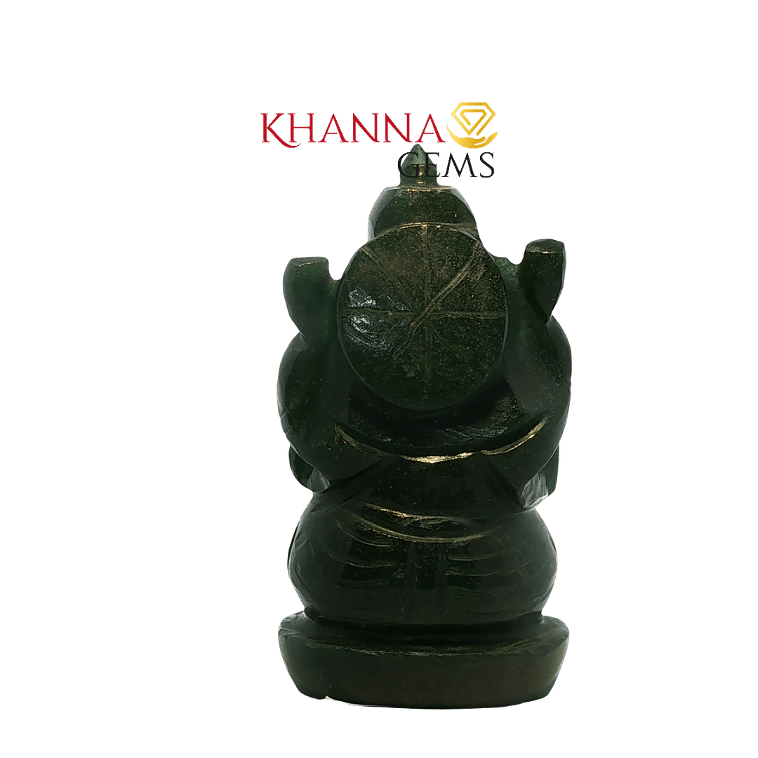 201.70/GM JADE STONE GANPATI - JADGAN002