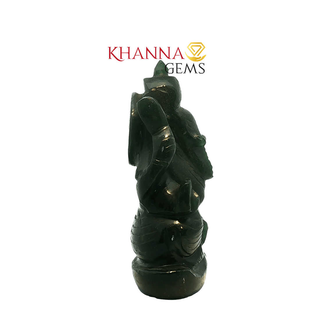 201.70/GM JADE STONE GANPATI - JADGAN002