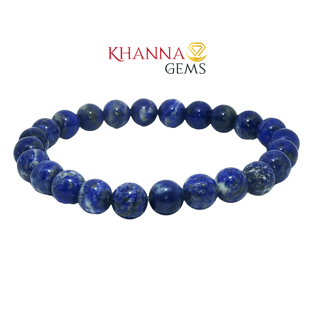 Premium Lapis Lazuli 8MM Round Gemstone Beads – NOO6010
