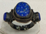 Load image into Gallery viewer, 7.00/GM LLAPIS SILVER RING  (525)
