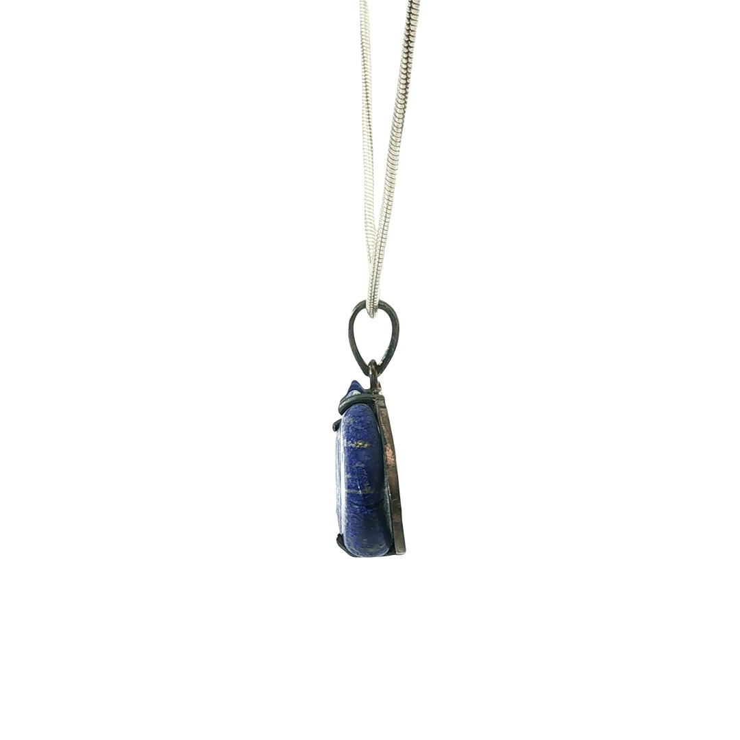 17.00/GM LAPIS LAZULI FISH GEMSTONE - LAPISF001