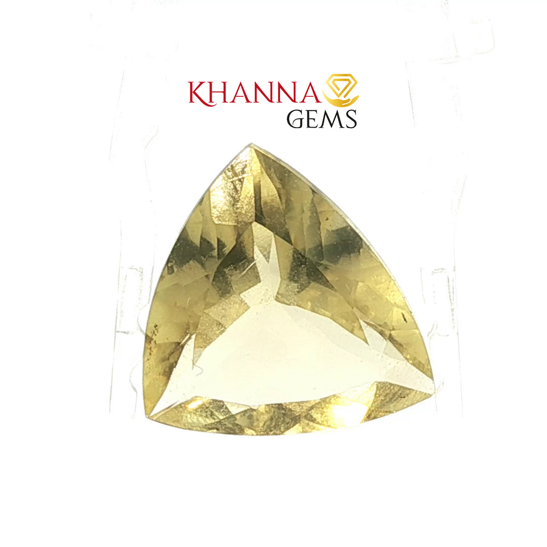 12.9/CT Natural Certified Lemon Topaz Gemstone -LTOPTRA0767