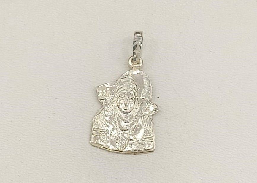 5.30/GM MAHADEV JI SILVER PENDANT  (400)