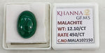 Load image into Gallery viewer, 12.10/CT Natural Malachite Gemstone of Premium Quality-MALA102150