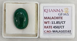 Load image into Gallery viewer, 11.85/CT Natural Malachite Gemstone of Premium Quality-MALA102162