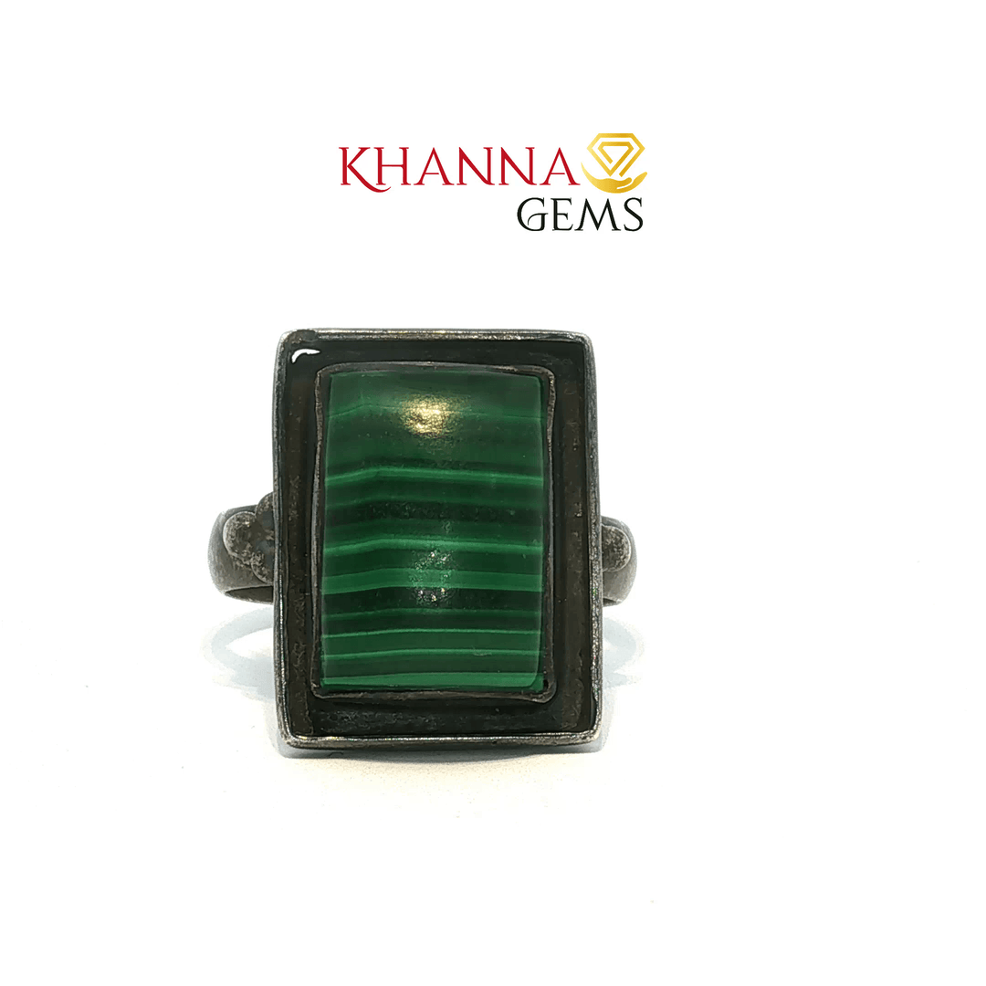 6.98/GM  MALACHITE ( ANTIC) RING Earrings - G0340