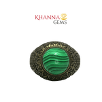 Load image into Gallery viewer, 11.60/GM  MALACHITE RING Earrings - G0665