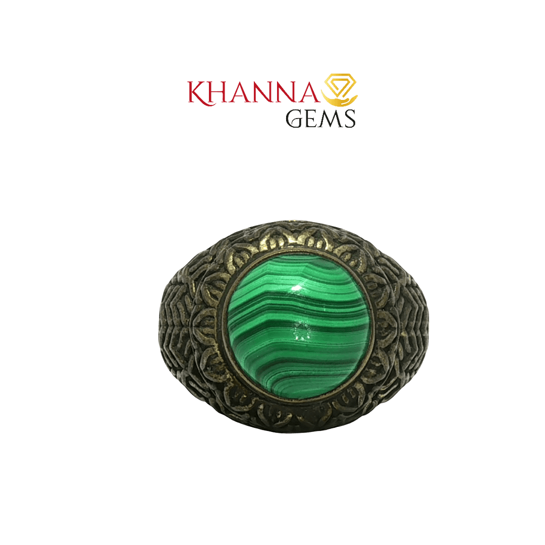 11.60/GM  MALACHITE RING Earrings - G0665