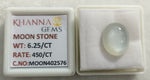 Load image into Gallery viewer, 6.25/CT Moon Stone with Govt. Lab Certificate (450)
