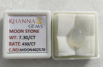 Load image into Gallery viewer, 7.3/CT Moon Stone with Govt. Lab Certificate (450)
