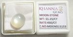 Load image into Gallery viewer, 11.15/CT Moon Stone with Govt. Lab Certificate (450)