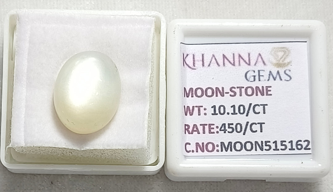10.10/CT Moon Stone with Govt. Lab Certificate (MOON515162)